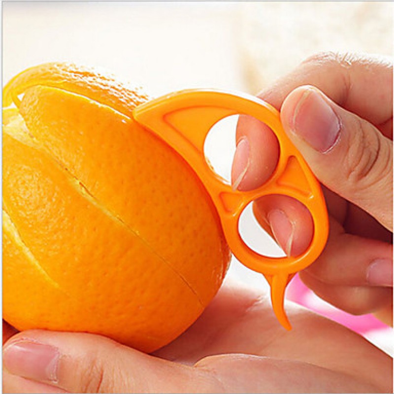 Dexterous Orange Lemon Fruit Peelers(Color Random)