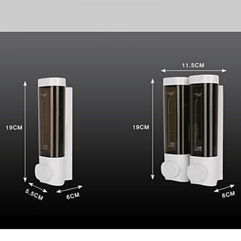 Contemporary Wall-mounted Bathroom Accessories Soap Dispenser