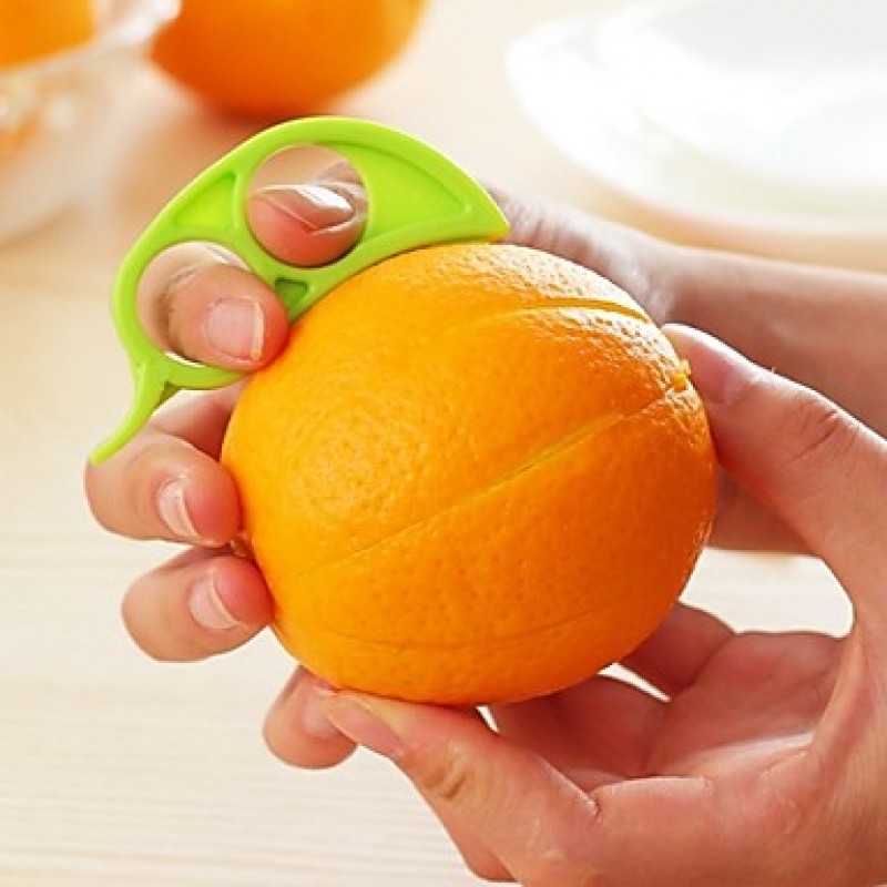 Dexterous Orange Lemon Fruit Peelers(Color Random)