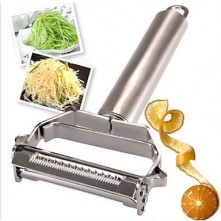 Stainless Steel Vegetable Fruit Peeler Julienne Sl...