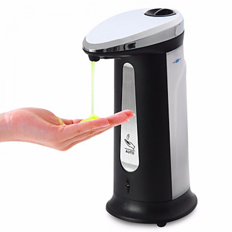 400ML Innovative Infrared Smart Sensor Touch Free Automatic Liquid Soap&Sanitizer Dispenser for Kitchen Bathroom Home