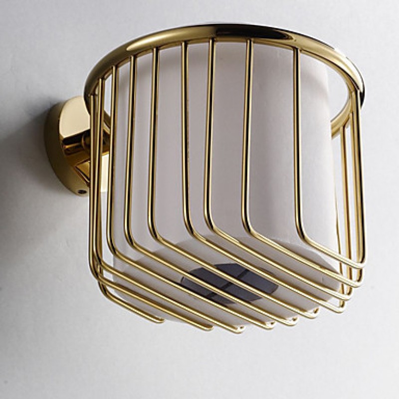 Gold Bathroom Accessories Brass Toilet Paper Holder