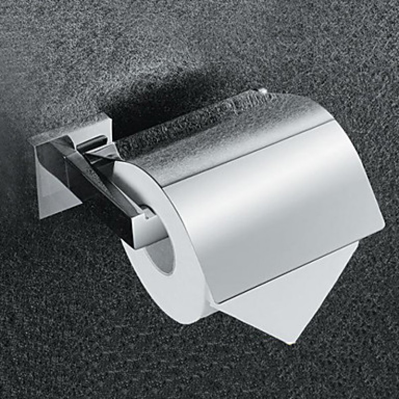  ,Toilet Paper Holder Stainless Steel Wall Mounted 160 x 145 x 65 mm (6.3 x 5.7 x 2.6") Stainless Steel Contemporary