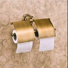 Toilet Paper Holder Antique Bronze Wall Mounted 31...