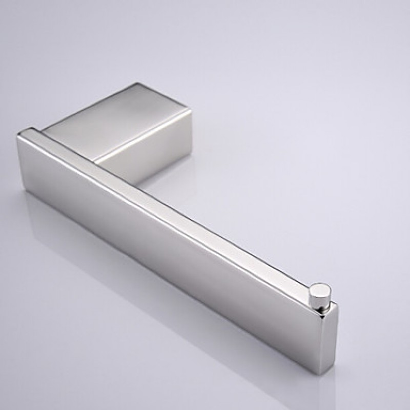 Contemporary Mirror Polished Finish Stainless Steel Material Toilet Paper Holders