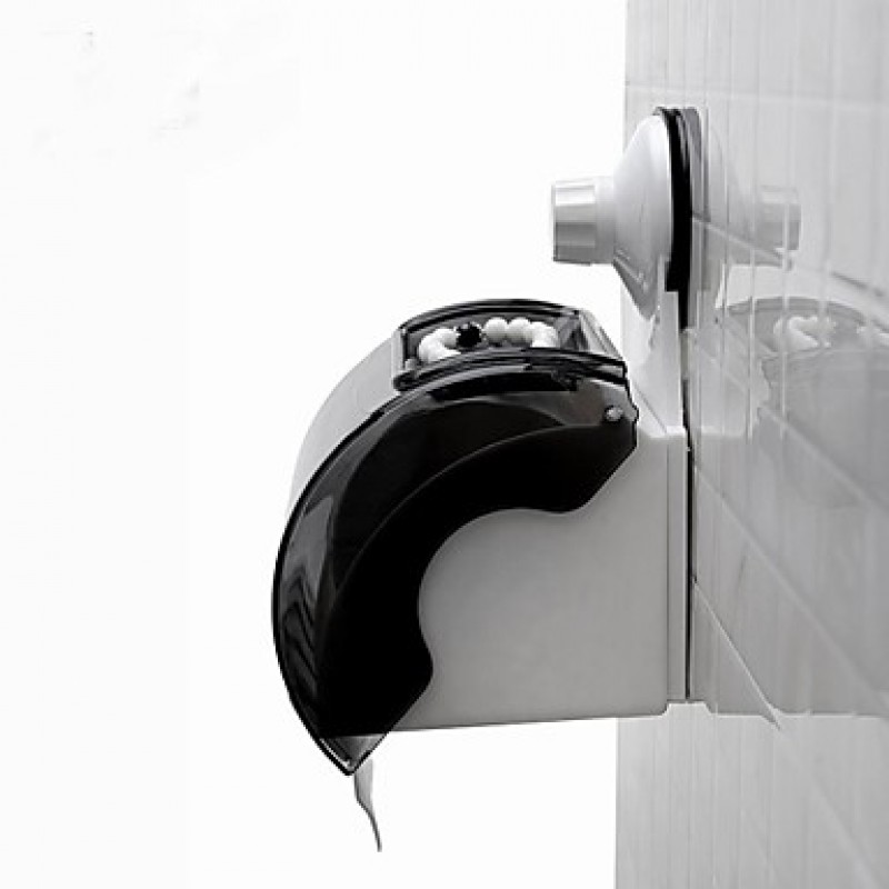 Powerful Sucker Toilet Roll Holder/Waterproof Toilet Paper Frame With Suction Cup