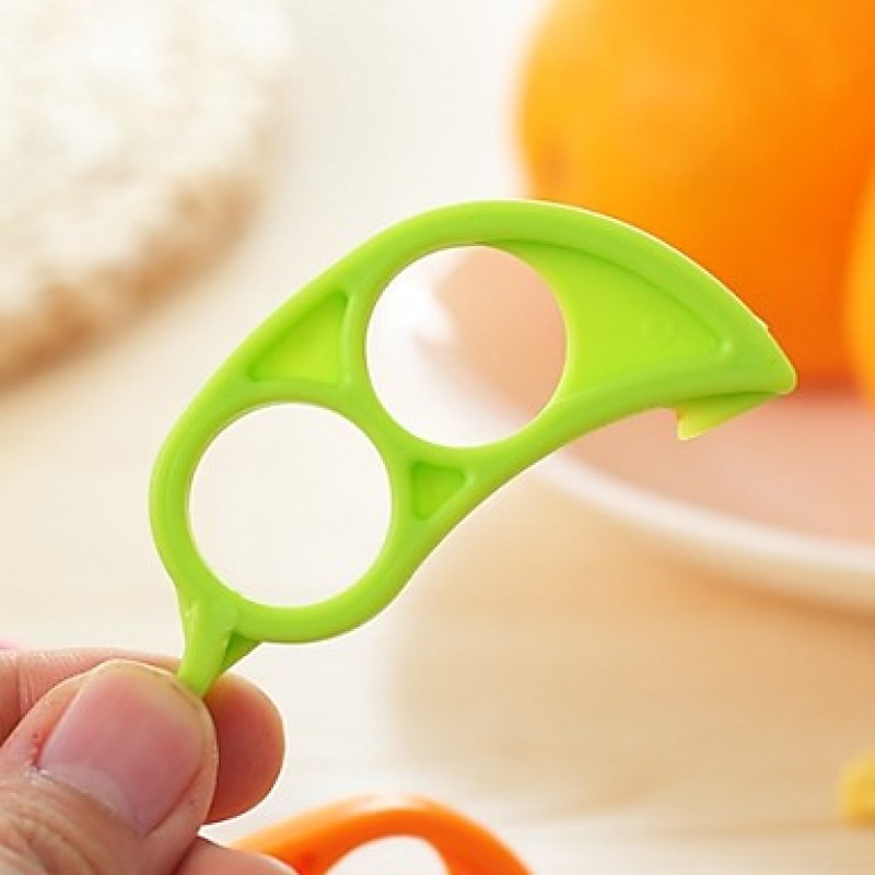 Dexterous Orange Lemon Fruit Peelers(Color Random)