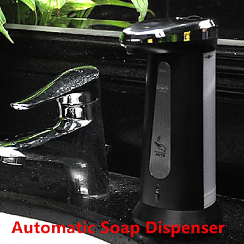 400ML Innovative Infrared Smart Sensor Touch Free Automatic Liquid Soap&Sanitizer Dispenser for Kitchen Bathroom Home