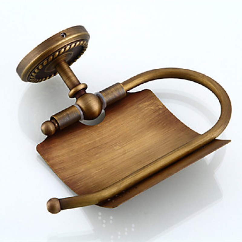 Bathroom Accessory Set / Towel Bar / Toilet Paper Holder / Robe Hook / Soap Dish / Towel Warmer / Antique Bronze