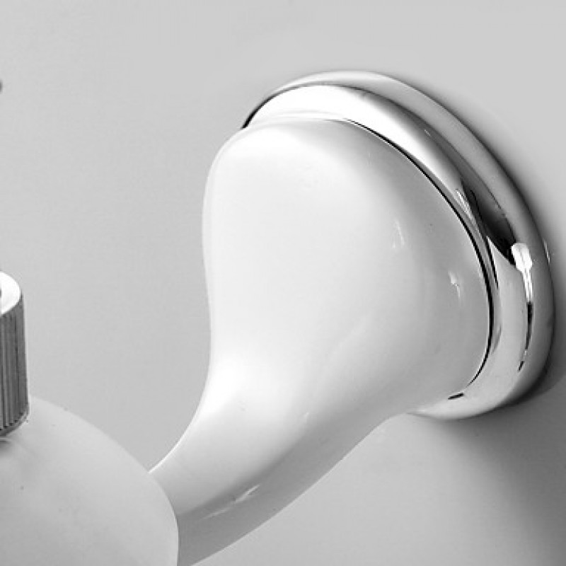 Contemporary Wall-mountedMirror Polished Bathroom Accessories Soap Dispenser